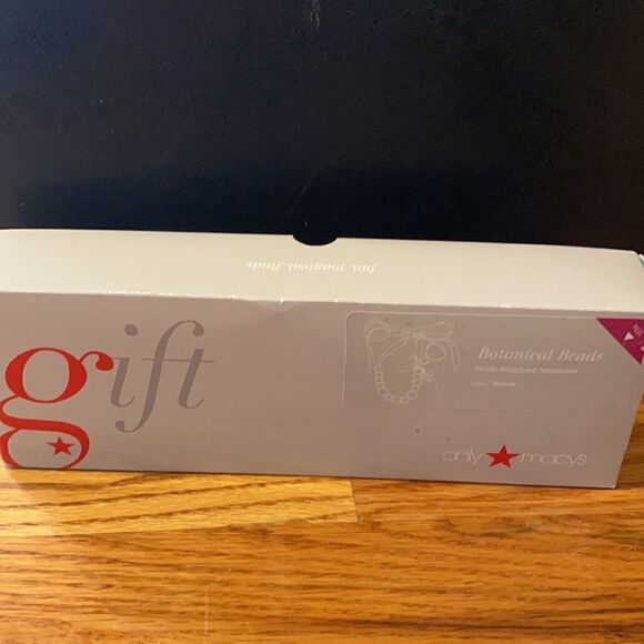 Macy’s Botanical Beads Floral Wrap Ribbon Necklace Summer Boho NWT - Picture 8 of 8